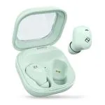 Zimo Sync Mini In-Ear TWS Earbuds, Built-in Mic, 28H Playtime & BT 5.3 (Green)
