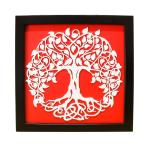 Puzzleboxx Gayatri Mantra Photo Frame For Home, Office, Pooja Room, 20 x 20 cm, 8X8-009