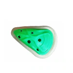 cabrio Protective L Guard Abdominal Guard green Color Full Size for Cricket
