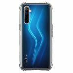 Kite Digital Oppo Realme 6 Pro Transparent Bumper Shock Proof Corner Soft TPU Silicone Flexible Back Case Cover (Pack of 2)