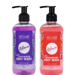 Revar Relaxia Daily Lavender & Daily Strawberry Body Wash (2 x 300 ml)