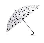 WIGZA Polka Dot Umbrella | Rain Black Color Kid's Translucent Polka Dot Umbrella | Umbrella for Children | Girls and Boys | Colorful Umbrella | Polka Dot Pattern Umbrella | Umbrella for Rainy Days | Photoshoot Chhata | Chhata Umbrella | Chatri-Pack Of 1