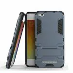 E.R.I.T. Xiaomi Redmi 4A Grey Shockproof Back Case Cover Kickstand 4 x 4 x 1 cm