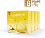 luvmark Refreshing Beauty Soap - Sandal Gold (8 x 75g)