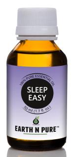 Earth N Pure Essential Oil Blend for Sleep Easy | 50 ml | 100% Pure Therapeutic Grade Blend for Diffusers & Aromatherapy | For Deep Sleep
