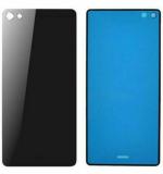 Imbi Black Fiber Glass Back Panel For Micromax Canvas Silver 5 Q450