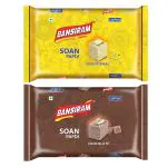 BANSIRAM SOAN PAPDI TRADITIONAL & CHOCOLATE COMBO PACK (2 x 250 GM