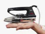 MyChetan Light weight Automatic Dry Electric Iron Royal 750W (Black)