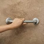 Fortune Stainless Steel Grab Bar for Bathroom & Bathtub Wall Mounted Safety Hand Support Rail Matt Finish - Balance Handle - Towel Bar - (8 Inch, Pack of 1)