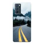 MobiEra Oppo Reno 6 Pro Multicolor Highway Road Design Plastic Hard Case Cover