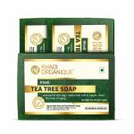 Khadi Organique Tea Tree Soap | Natural Herbal Handmade Bathing Soap | Khadi Soap