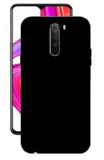 Shagya Realme X2 Pro Black Silicone Back Cover Case