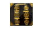 Rudra Centre Shree Raksha Kavach Maha Yantra in Brass Antique Finish, 6 x 6 in