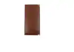 Zoov Bill Folder for Restaurant and Hotel with Card and Receipt Holder, Business File Folder, Document Holder (Brown 1Pcs) Brand: Zoov