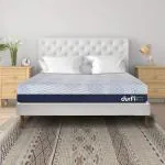 Durfi Hempseed Grey Memory Foam Natural Oil Certified Bed Mattress King Size 78x72x6 inch