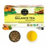 TEACURRY Diabetes Support Tea (1 Month Pack | 30 Tea Bags) - Balance Tea with Diet Chart