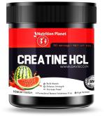 Nutrition Planet Creatine HCL for Pre/Post Workout Recovery (Watermelon - 110g, 50 Servings)