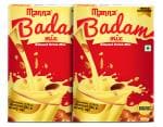 Manna Instant Badam Drink Mix with Real bits of Badam, 800g | More Bits per Sip| Make milk tastier