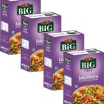 BIG CHEF Sabji Masala Powder Spicy & Tasty Mix/Easy & Ready to Cook/Authentic Indian Seasoning Blend for Flavourful Curries/Blended Spices Mix Sabji Masala - 100gm (Pack of 4)