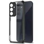 Fashionury Shockproof Crystal Clear Back Cover for Samsung Galaxy A35 5G | 360 Degree Protection | Protective Design | Transparent Back Cover for Samsung A35 5G (PC, TPU | (Black Bumper)