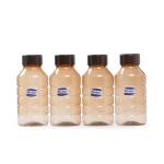 HANBAO Pet Plastic 500ml Water Bottle, 4pcs set, Brown