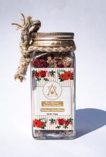 Amar Veda Rose Hibiscus Bath & Foot Salts | Saubhagya Snana Lavana - 120 Gm