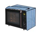 The Furnishing Tree Microwave Oven Cover for Samsung 20 L Grill GW731KD-S/XTL Pin Check Pattern Blue