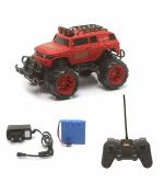 The Flyer's Bay 120-RedandBlack Rubber 120 Scale Modified Hummer RC Car, 0-6 Years