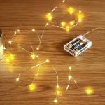 X4Cart 3AA Battery Powered Waterproof Copper Wire String Fairy Light For Diwali, Christmas, Decoration, Party, Garden Outdoor Decor with 50 LED's 5 meter Warm White