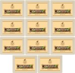 KA Khadi Ark Herbal Natural Handmade Walnut Bath Soap 125gm each Pack of 11