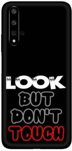 instyler Huawei Honor 20 Matte Vinyl Typography Printed Mobile Skin Sticker with Scratch Resistant Lamination