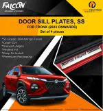 FALCON CAR DOOR SILL PLATES/SCUFF PLATES IN SS FOR FRONX 2023 ONWARDS
