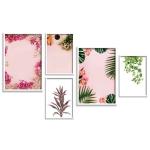 SAF Wall Painting Multicolor Wood 121.9 Centimeter 68.6 Centimeter