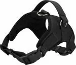 Hundur Store Dog belt Padded Hundur Store Dog harness Adjustable Neck Strip & Chest Strip Hundur Store Dog harness for small dogs (black)