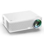 Lazervision LV-520 Wired Cast 6000 Lumens Contrast 15000:1,4k Support 1080P Native USB hdmi LED Projector Life 50000 Hours White (Nonandroid)