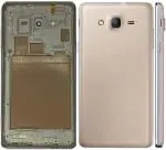 Imbi Samsung Galaxy On5, On 5 Pro Gold Fiber Replacement Full Body With Side Key Full Panel