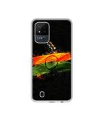 Casotec Indian Flag Design Printed Silicon Soft TPU Back Case Cover for Realme Narzo 50i