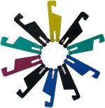 See Inside V Shape Foldable Phone Stand Mobile Mobile Holder