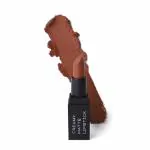 TS COSMETICS Creamy Matte Long Lasting Lipstick for Women | Creamy Lipstick | Single Swipe Application | Smooth & Light Weight (Chocolate)