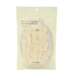 MUMUSO Exfoliating Pad with Bath Pouf - Beige(pack of 2)