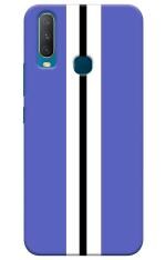 MobiEra Vivo Y11 Retro Purple Design Plastic Hard Case Cover