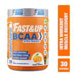 Fast&Up BCAA Intra Training Supplement for Pre/Post Workout ( 450 g | Orange Flavor)