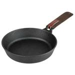 Vinod Legacy Pre-Seasoned Cast Iron Frypan , 24 cm Diameter , Non Toxic, Enamel Free, Coating Free, Black, 1 Piece