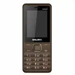 Salora Vishaal Brown (Dual sim) with OTG Support, Wireless FM & 2700 mAh Battery
