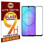 Kite Digital Vivo S1/S1 Pro/Z1X/Y7S/Y9S Black 5D/6D/11D/21D Premium Tempered Glass Screen Protector Slim 9H Hard 2.5D with Full Installation Kit