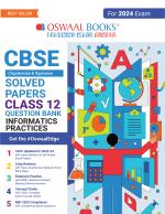 Oswaal CBSE Chapterwise & Topicwise Question Bank Class 12 Informatics Practices Book (For 2023-24 Exam)
