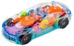 HARIDUN 3D Car with 360 Degree Rotation, Gear Simulation Mechanical Car, Sound & Light Toys for Kids Boys & Girls (Multi Color)