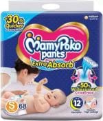 MamyPoko Extra Absord Baby Daiper Small Size_S 68 - S (68 Pieces)