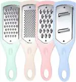 KATHIYAWADI 4-in-1 Kitchen Tools Potato Carrot Gadgets Peeler Cheese Slicer Food Grater Vegetable Cutter