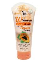 Yc Scrub For Face And Body Deep Cleansing Deep Moisturizing Glowing Skin with Papaya flavor, 175 Ml